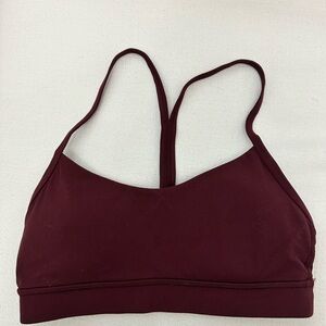 Lululemon Women's Burgundy Sports Bra